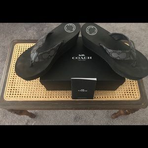 Coach Wedge Sandals